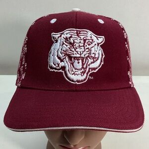 Morehouse Tigers Cap with White Embroidery